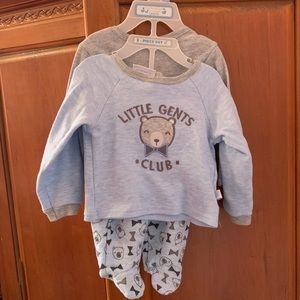 0-3 months pajama set